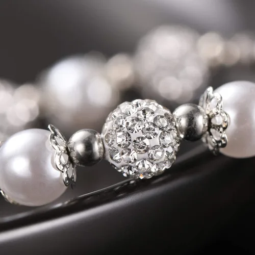 Vista 3 de Pulsera de primera comunión para niñas, regalo de bautismo, joyería hecha a mano para niñas, Metal