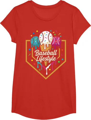 Vista 44 de Baseball Life Style Camiseta