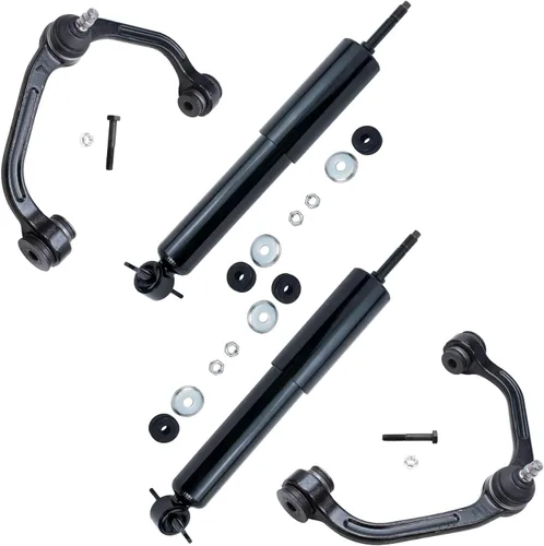Vista 96 de Detroit Axle - Barras estabilizadoras de brazos de control delanteros 4WD para Ford 2005-2008 F-150 Lincoln Mark LT, 2 brazos de control superiores