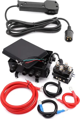Vista 8 de Relé de contactor solenoide de cabrestante de 12V 500A para cabrestantes ATV UTV de 8000lbs-17000lbs