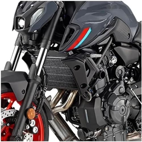 Vista 2 de Radiator Grille Guard for Ya&maha MT-07 FZ-07 MT07 FZ07 2021 2022 2023 MT 07 FZ 07 Motorcycle Accessories Radiator Grille Guard Cover Protector Parts