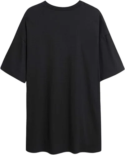 Vista 5 de Remidoo - Camiseta informal de manga corta para mujer, cuello redondo, corte amplio, con estampado de arcoíris