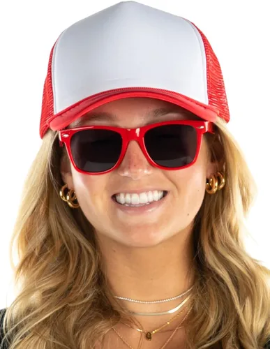 Vista 47 de Funky Junque Gorra de béisbol de béisbol en blanco para hombre y mujer