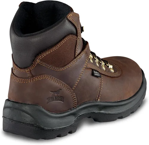 Vista 2 de Irish Setter, Ely, para hombre, 6", impermeable, puntera de seguridad de acero, bota de trabajo