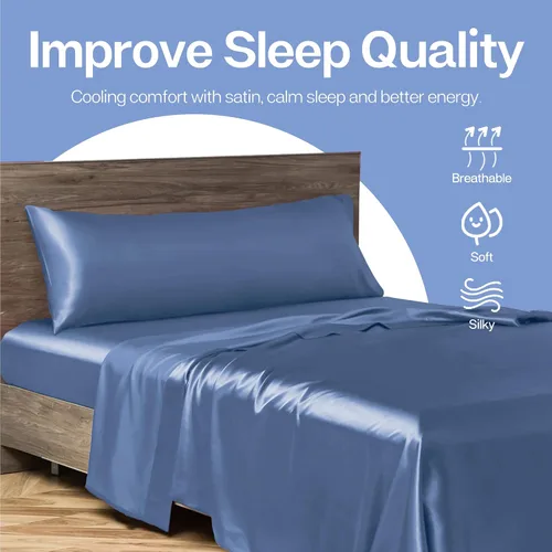 Vista 121 de MR&HM - Funda de almohada de satén