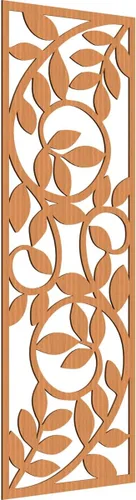 Vista 7 de 9 3/8"W x 24 3/8"H x 1/4"T Utica Decorativo Fretwork Madera Paneles de Pared, Abedul