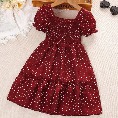 Vista 5 de Vestido de verano para niña pequeña, vestido de regreso a la escuela, ropa de otoño para niñas, ropa de niña, vestido negro, vestido de jardín