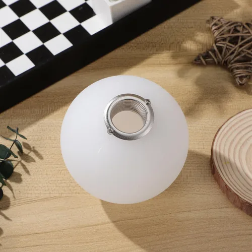 Vista 7 de DOITOOL Pantalla de repuesto para lámpara de bola acrílica de 3.14 pulgadas, cubierta de lámpara de pared y pantalla de luz para poste para enchufe