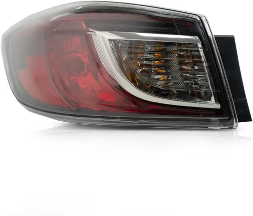 Vista 4 de Para 2010 2011 2012 2013 Mazda 3 luz trasera lado del conductor MA2800144 para sedán; Tipo std BBM4-51-160F