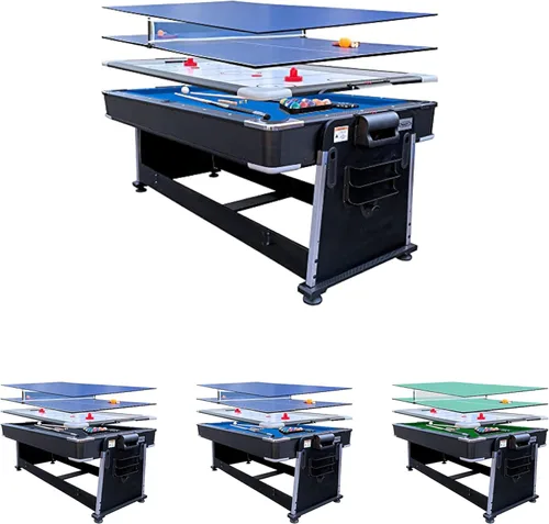 Vista 11 de RACK Triad - Mesa giratoria 3 en 1 de 7 pies para billar y pool
