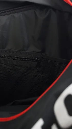 Vista 2 de Dunlop Sports Paletero Club Padel Bag Negro/Rojo