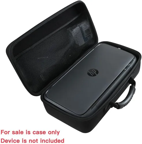 Vista 2 de Hermitshell Estuche rígido de viaje para HP OfficeJet 250 Impresora móvil inalámbrica Scanner Copier (CZ992A) (negro)