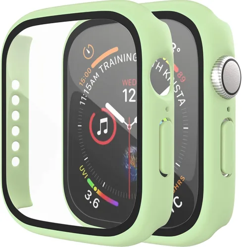 Vista 8 de Maeline Fundas protectoras a granel compatibles con Apple Watch Series 3 Series 2 1.496 pulgadas (1.496 in), protector de cuerpo completo de al azar