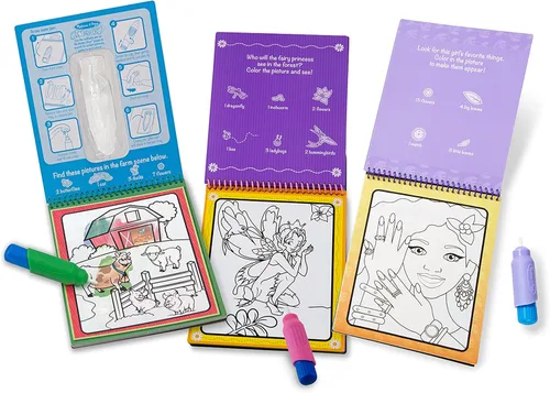 Vista 9 de Melissa & Doug Water Wow! - Libros de acuarela mágica - Paquete de 3