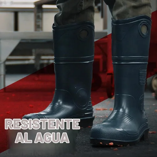 Vista 7 de Dunlop 8908603 Durapro - Botas con puntera de acero de seguridad, material de PVC de polimezcla 100% impermeable, cómodas plantillas energizantes
