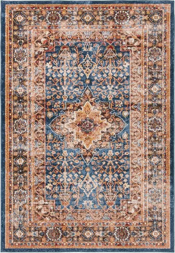 Vista 10 de SAFAVIEH Bijar Collection - Alfombra decorativa de 2 pies 3 pulgadas x 4 pies, marfil y óxido, diseño oriental envejecido, no desprende pelusa