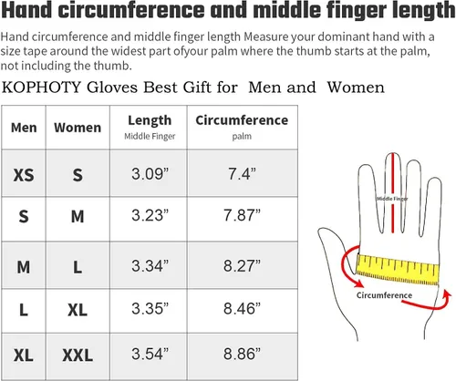 Vista 6 de Guantes de invierno para hombres y mujeres, con pantalla táctil, guantes cálidos, resistentes al agua, resistentes al viento, guantes térmicos