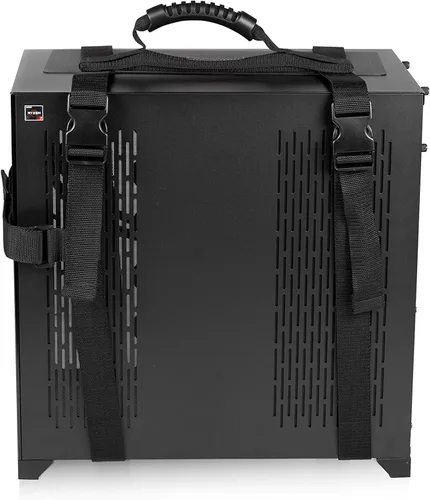 Vista 4 de Slappa Arnés de soporte de torre de computadora de escritorio para torres de PC de tamaño mediano a grande (SL-PCCARRYHARNESS)
