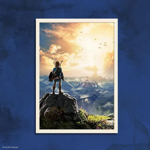Vista 5 de The Legend of Zelda "Breath of the Wild" - Rompecabezas coleccionable de 1000 piezas con enlace de The Legend of Zelda Videojuego con licencia