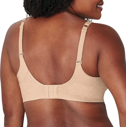 Vista 3 de Playtex Sujetador inalámbrico Secrets ComfortFlex sin varillas con cobertura completa, brasier convertible inalámbrico