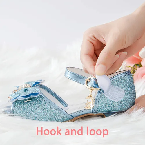 Vista 4 de Osinnme - Sandalias de boda para niña pequeña y grande