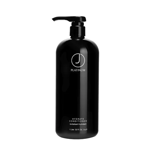 Vista 6 de J Beverly Hills Acondicionador hidrato platino con vitamina B5 para prevenir la pérdida de cabello, (3.4 onzas, 12 onzas, 32 onzas)