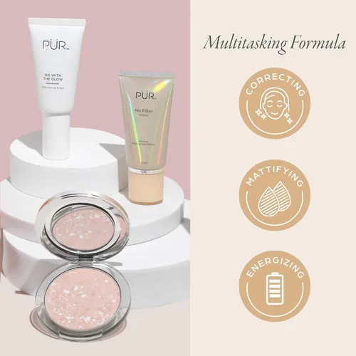 Vista 3 de PÜR MINERALS Balancing Act - Polvo perfeccionador de la piel matificante