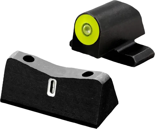 Vista 8 de XS Sights DXT2 - Mira nocturna de punto grande para pistolas CZ, Sig, HK, tritio delantero y trasero que brilla en la oscuridad para aplicaciones