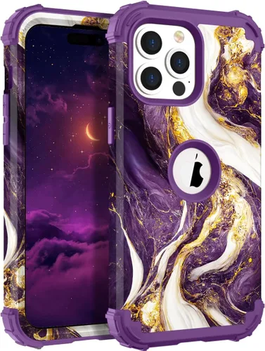 Vista 17 de Hocase Funda para iPhone SE 2022/2020, resistente a prueba de golpes, de plástico duro+goma de silicona, funda protectora híbrida para iPhone SE