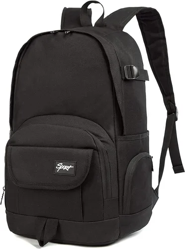 Vista 60 de Mochila escolar estilo Rickyh, mochila de viaje para hombres y mujeres, mochila ligera con compartimento para portátil, Tamaño único