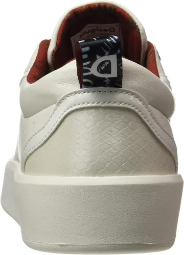 Vista 3 de Desigual Zapatillas bajas para mujer, Blanco
