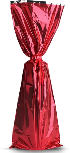 Vista 7 de MT Products Bolsas de regalo de vino Mylar metalizadas azules de 6.5 x 18 pulgadas, ideales para tirar de vino, paquete de 25
