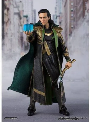 Vista 2 de TAMASHII NATIONS - Figura de acción de los Vengadores - Loki, Bandai Spirits S.H. Figuarts