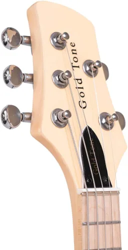 Vista 5 de Gold Tone GME-5: Mandolina de cuerpo sólido de 5 cuerdas con bolsa de concierto