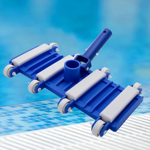 Vista 7 de Cabezal de aspiradora de piscina con ruedas, cabezal resistente de 14