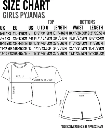 Vista 6 de Harry Potter Hogwarts - Pijama de pierna larga o corta con estampado de purpurina para niña