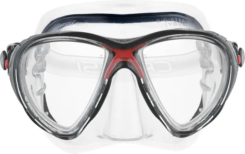 Vista 12 de Cressi Máscaras de buceo con lentes de lágrima inclinadas para una mayor visibilidad hacia abajo, evolución del aire y los ojos: fabricadas en Italia