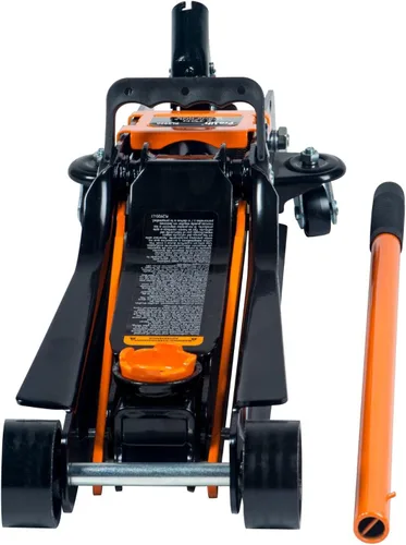 Vista 3 de Pro-LifT PL2920 - Gato de piso de 2 toneladas para autos, gato hidráulico con capacidad de 4000 lb para taller de garaje en casa Negro / Rojo