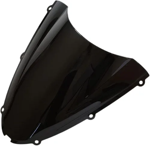 Vista 5 de FLPRO - Parabrisas de plástico ABS de doble burbuja compatible con deflectores de viento Kawasaki ZX-10R 2005-2008, ZX-6R 2005-2006, ZX-6RR/ZX600