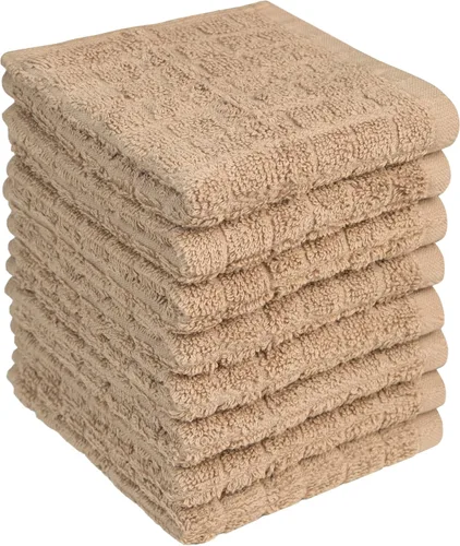 Vista 31 de Bumble - Toallas de cocina y paños de cocina (8 unidades) Toallas de cocina 100% algodón 12 x 12 pulgadas 405 GSM Trapos suaves, altamente
