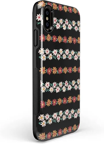 Vista 147 de Casely Funda para iPhone Xs Max Funda con estampado de festival (solo buenas vibraciones)