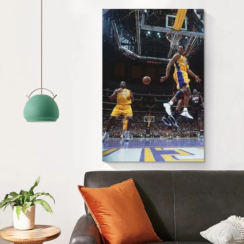 Vista 4 de BIAOHAN Póster Kobe Bryant de 12 x 18 pulgadas (11.8 x 17.7 in) MAYLONG
