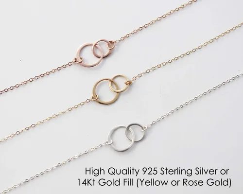 Vista 65 de Collar de hija relleno de oro de mamá o papá, collar clásico de perlas blancas con mensaje significativo, listo para regalar