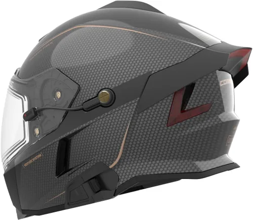 Vista 3 de 509 Casco para moto de nieve Delta V Carbon Commander