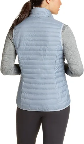 Vista 2 de Eddie Bauer Chaleco de plumón Microlight para mujer