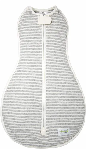 Vista 39 de Woombie Original Pink Blush Chevron One-Step manta de bebé, Pink Blush