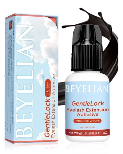 Vista 9 de BEYELIAN - Pegamento para extensiones de pestañas sensibles 0,17 fl oz / 5 ml / Tiempo de secado 0,5 segundos / Retención de 7-8 semanas / Adhesivo
