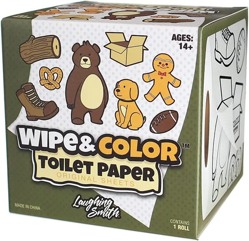Vista 10 de Laughing Smith Papel higiénico novedoso – Lucky Roll de papel higiénico de trébol de cuatro hojas, regalo divertido del día de San Patricio