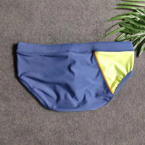Vista 8 de UXH Traje de baño para hombre Briefs acolchado traje de baño masculino sexy tabla de natación playa surf natación natación