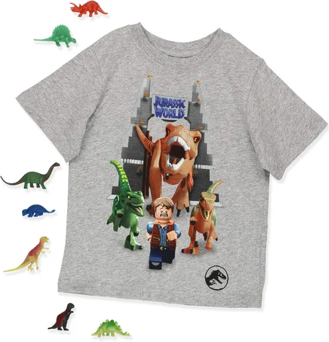 Vista 6 de LEGO Jurassic World - Camiseta de manga corta para niño